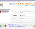 MSN Explorer Password Restore Tool Скриншот 0