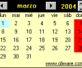 CalendarioMes Скриншот 0