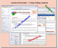 Auction Decorator - Auction Maker Wizard Screenshot 0