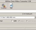 AVOne Zune Video Converter Скриншот 0