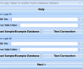 FoxPro Copy Tables To Another FoxPro Database Software Скриншот 0