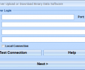 MS SQL Server Upload or Download Binary Data Software Скриншот 0