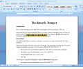 Bookmark Jumper for MS Word(1) Скриншот 0