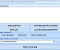 Excel Convert Letters To Phone Numbers Software Скриншот 0