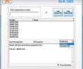 Cell Phone Bulk SMS Utility Скриншот 0