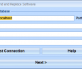 PostgreSQL Find and Replace Software Скриншот 0