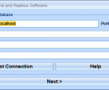 PostgreSQL Find and Replace Software Screenshot 0