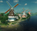 Dutch Windmills 3D Screensaver Скриншот 0