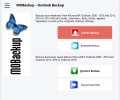 MOBackup - Outlook Backup Software Скриншот 0