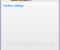 Mizu VoIP SoftPhone Скриншот 0