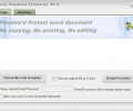 Word Password Protector Скриншот 0