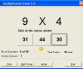 Multiplication Game Скриншот 0