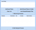 Excel Edit Formulas Software Скриншот 0