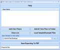 MS Visio Export To Multiple PDF Files Software Скриншот 0