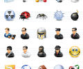 Network Security Icons Скриншот 0