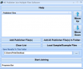 MS Publisher Join Multiple Files Software Скриншот 0