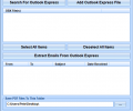 Outlook Export To Multiple PDF Files Software Скриншот 0