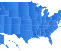 USA Flash Map Скриншот 0