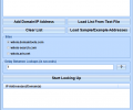 WhoIs Lookup Multiple Addresses Software Скриншот 0