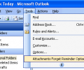 Attachments Forget Reminder for Outlook Скриншот 0