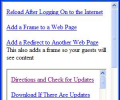 Ricks FREE Web Page Frame and Redirect M Скриншот 0