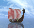 Viking Boat - Animated Wallpaper Скриншот 0