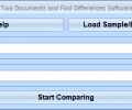 MS Word Compare Two Documents and Find Differences Software Скриншот 0