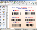 SmartVizor Variable Barcode Batch Printing Software Скриншот 0