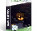 Halloween Animated Desktop Theme Скриншот 0