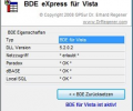 BDE eXpress for Vista Скриншот 0