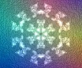 Snowflake Crystal 3d screensaver Скриншот 0