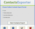 Convert Outlook Contacts to vCard Скриншот 0
