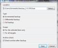 Areca Backup Screenshot 2