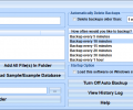 MS Access Backup File Auto Save Software Скриншот 0