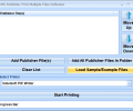 MS Publisher Print Multiple Files Software Скриншот 0