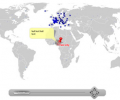 Pinpoint Locator Map of World Скриншот 0
