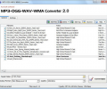 MP3-OGG-WAV-WMA Converter Скриншот 0