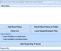 MS Word Copy and Paste Multiple Tables Into Excel Software Скриншот 0
