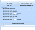 Extract Mailing (Postal) Addresses From Multiple Text Files Software Скриншот 0