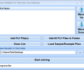 Join Multiple FLV Files Into One Software Скриншот 0