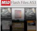 Bouncing Menu Flash XML Скриншот 0