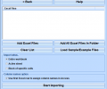 MS Access Import Multiple Excel Files Software Скриншот 0