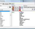 IdiomaX English-Spanish Dictionary Скриншот 0