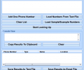 Reverse Phone Lookup Multiple Numbers Software Скриншот 0