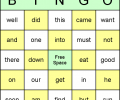Sight Word Bingo Скриншот 0