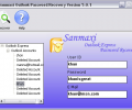Outlook Express Email Password Retrieval Utility Скриншот 0