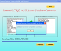 MySQL to MS Access Database Converter Utility Screenshot 0
