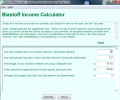 Blastoff Income Calculator Скриншот 0