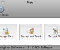 MEO File Encryption for Mac Скриншот 0
