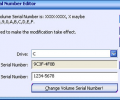 Drive Serial Number Editor Скриншот 0